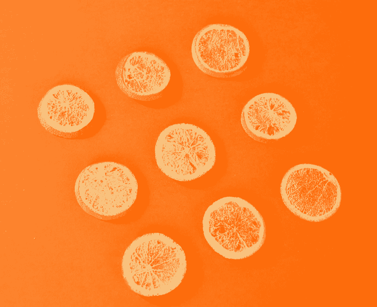 freeze dried orange slices perfect for enhancing beverages