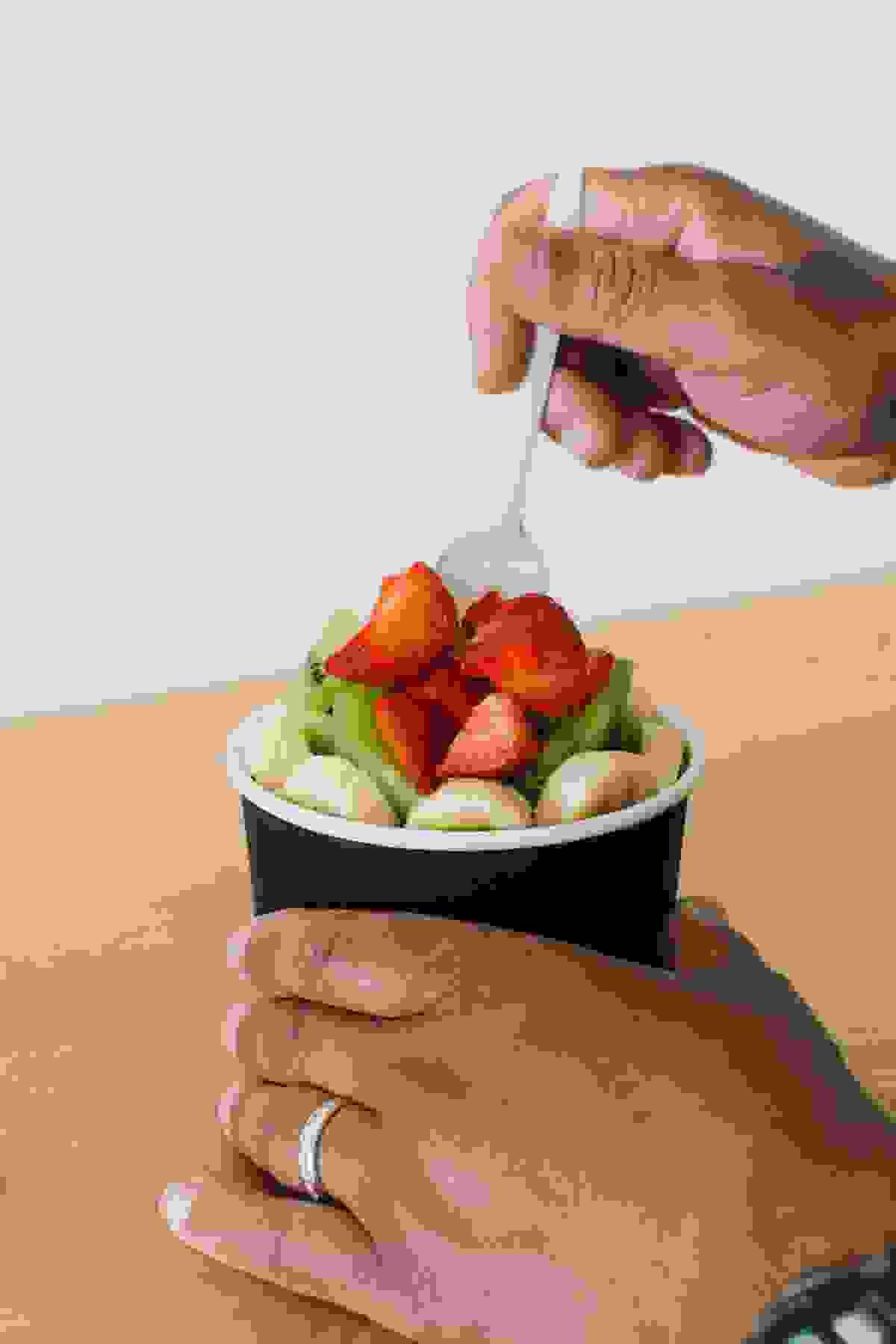 plastic portion cups showcased among eco-friendly options.