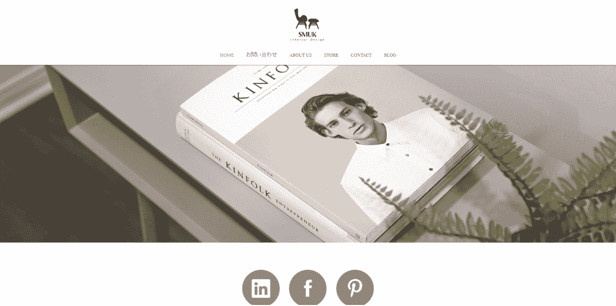 Creating a website for an author with engaging homepage design