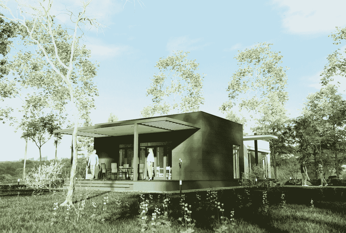 bnb investment opportunities with modern prefab houses