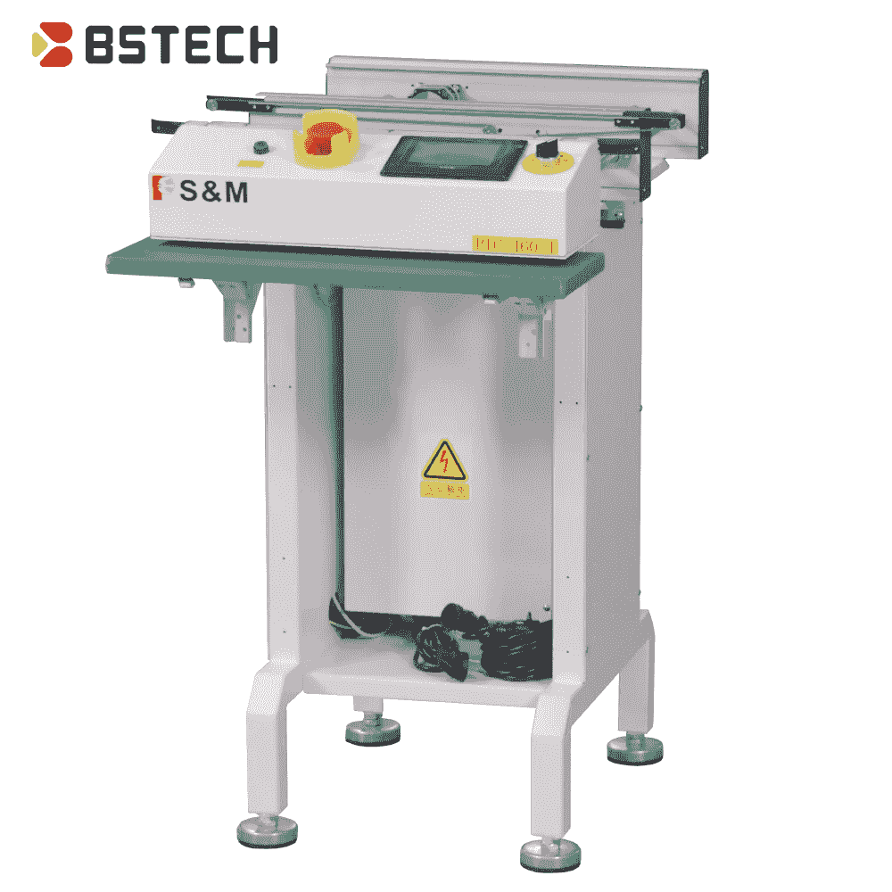 Efficient pcb shuttle conveyor integration in SMT machines