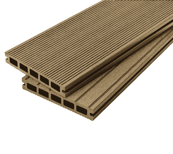 how to build a composite deck beautifully in an outdoor setting