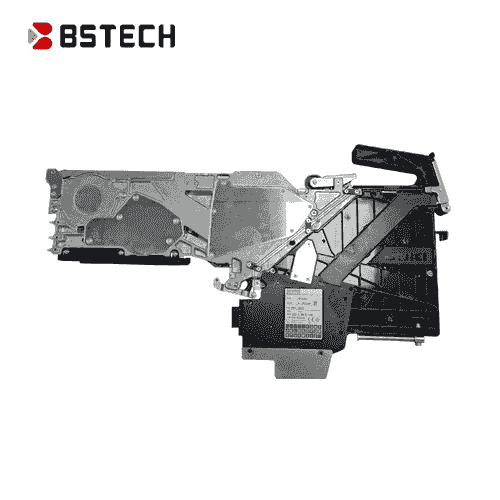 Different types of pick and place feeder showcased in manufacturing setting
