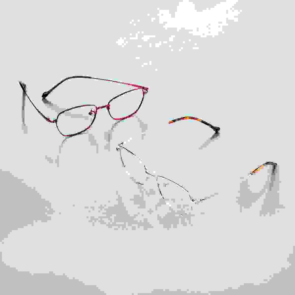 Avoid blurry vision with glasses by choosing stylish frames.