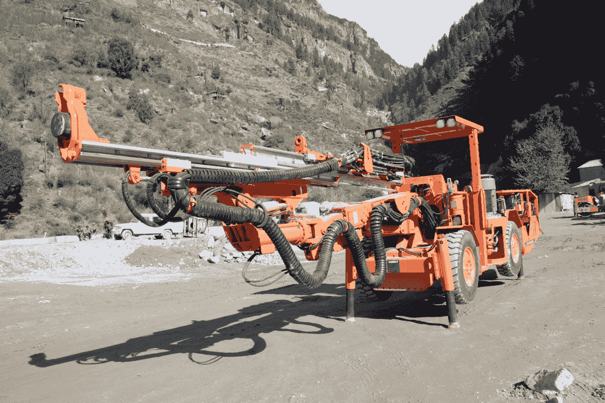Illustration of Odex Air Rotary Drilling