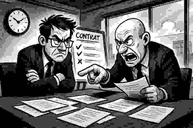 Un contrat mal géré