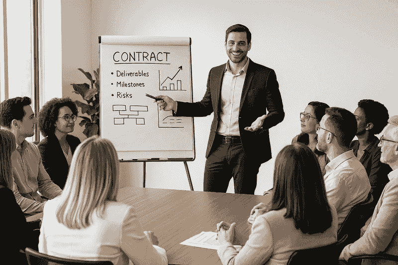 Abrennis - Contract Management - Retour d'expérience et clôture du contrat