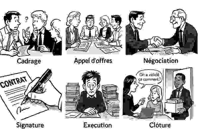 Le cycle de vie du contrat
