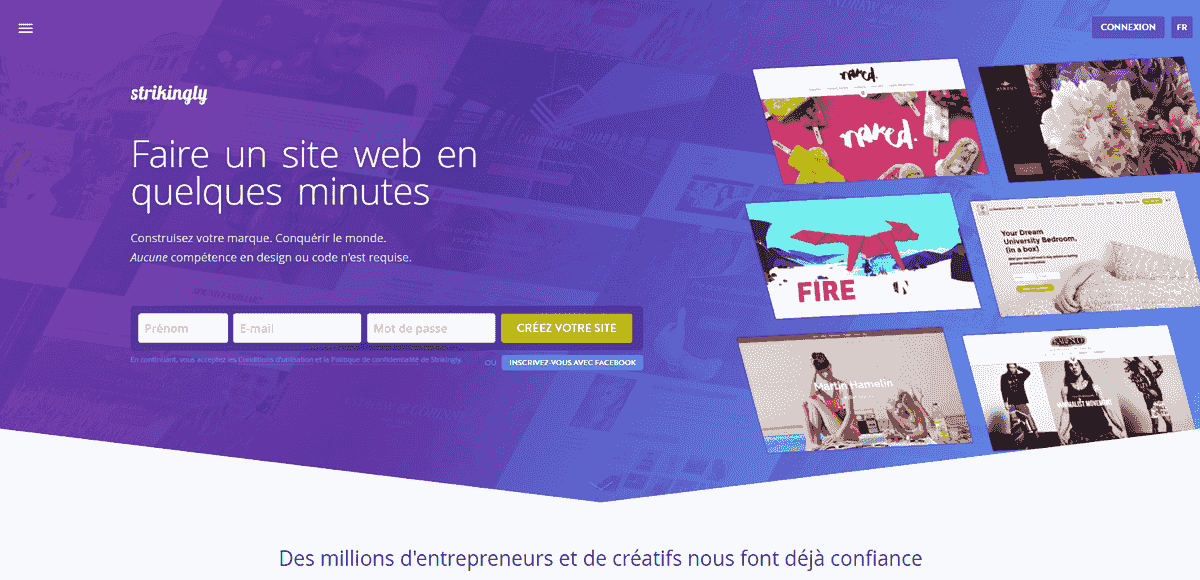 Utilisation des fonctionnalités de Strikingly pour une communication par email efficace