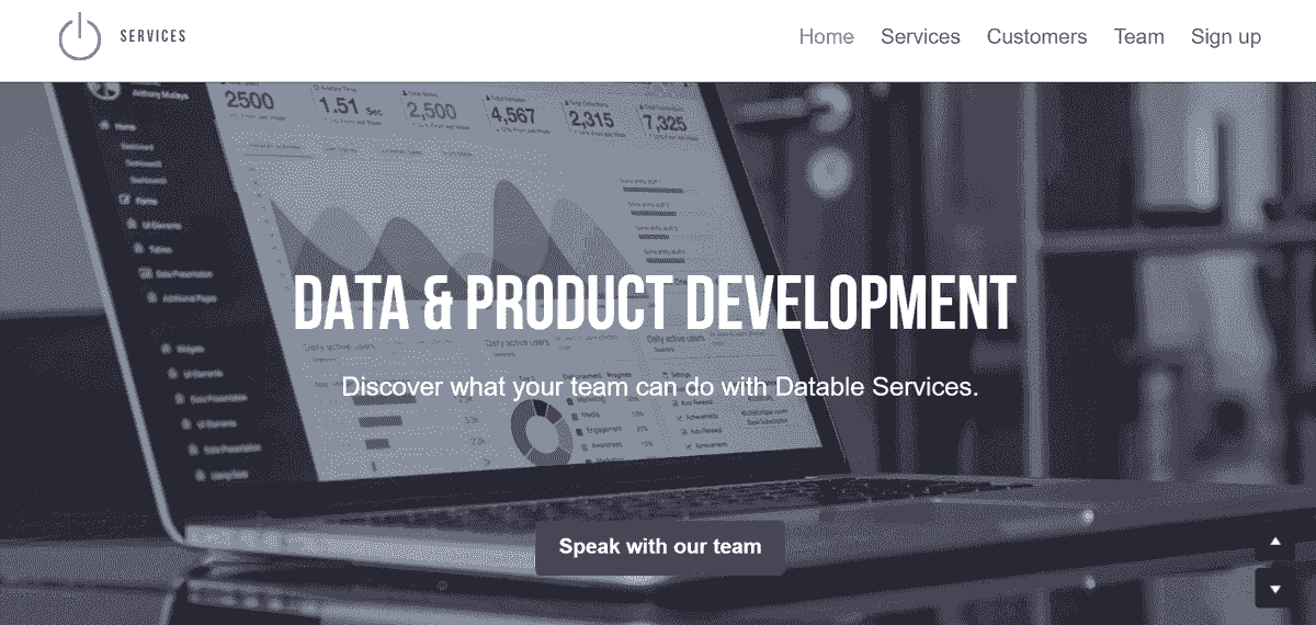 تصميم UX مثل Dateable