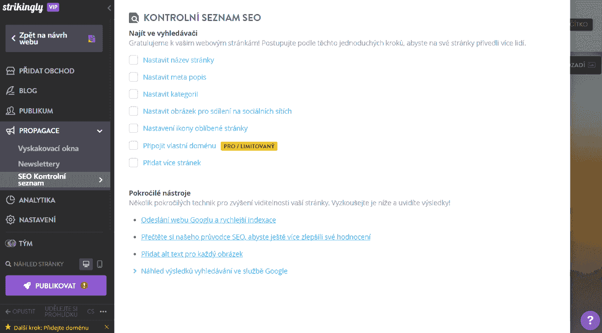 Sledujte provoz a prodeje, abyste mohli efektivně prodávat nábytek online