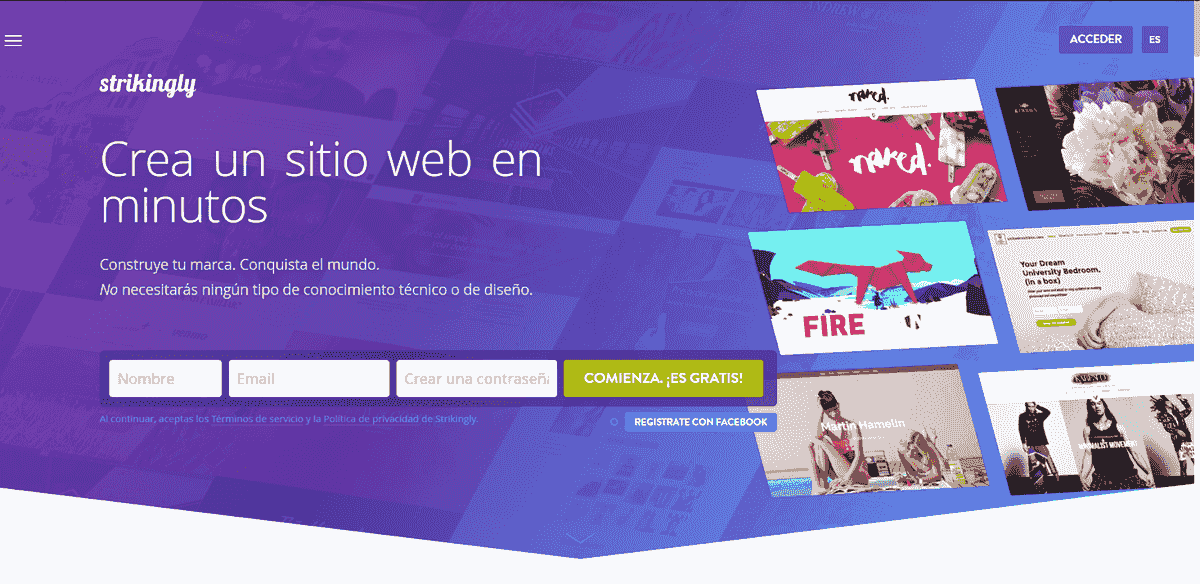 Impulsa tus ventas con Strikingly