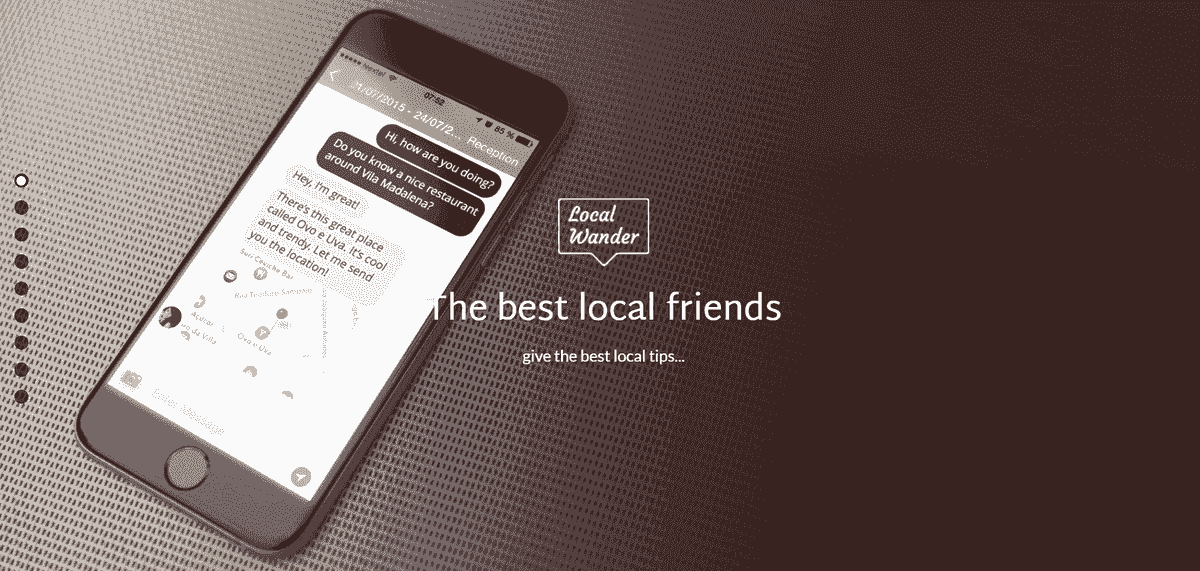مبادئ تصميم Ux مثل Local Wander