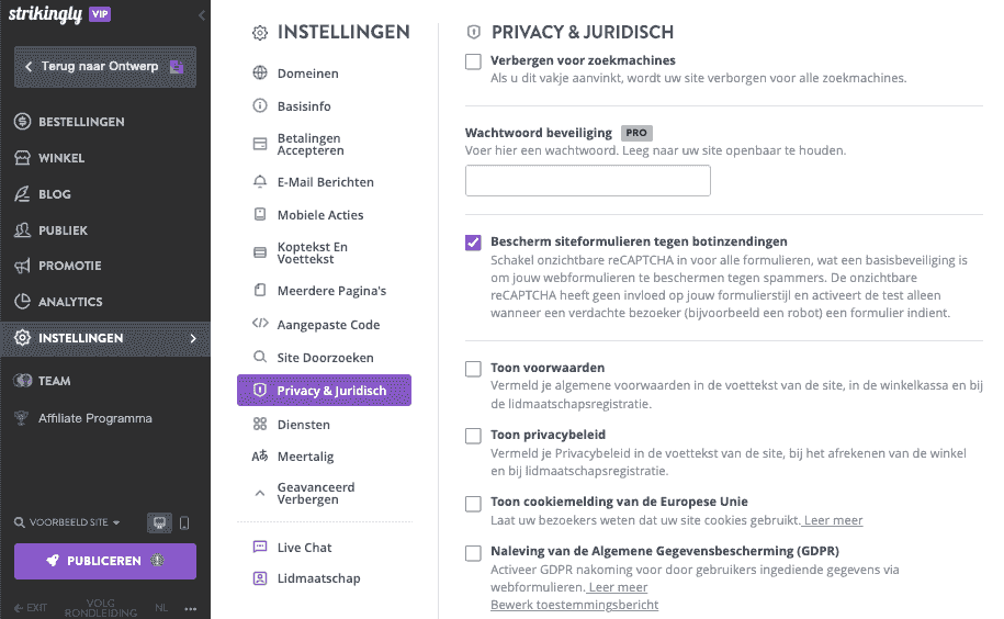 Websitebeveiligingsaudit - Zorg voor juridische en nalevingskwesties