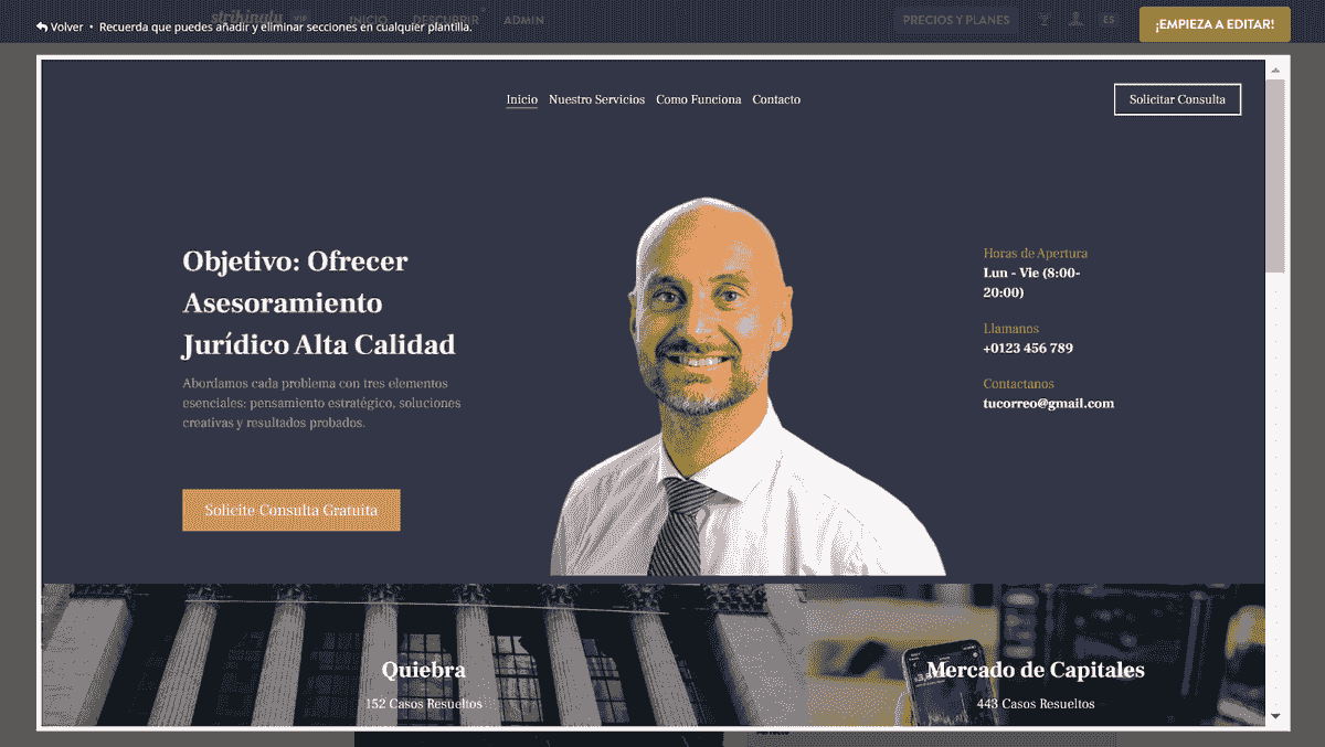 Convierta a los visitantes de su sitio web con Strikingly: un llamado a la acción (CTA) claro