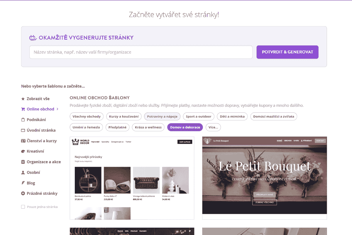 Strategie rozšíření produktové řady – rychle vytvářejte nové vstupní stránky nebo mini-stránky pro propagaci nových produktů