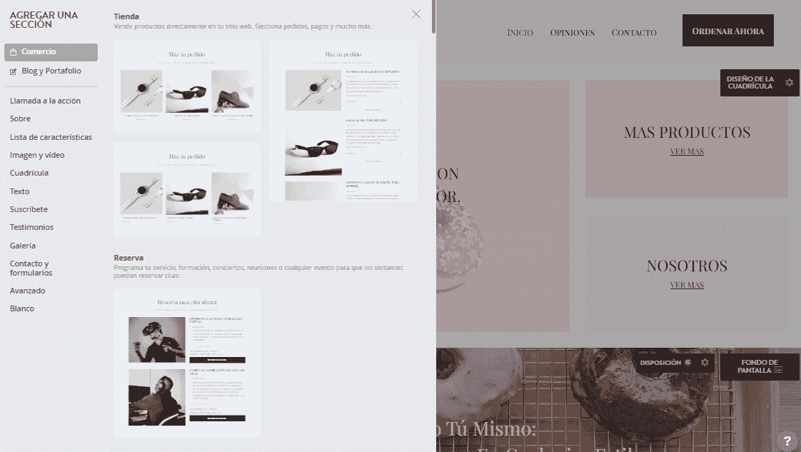 Editor de sitios web de currículum vitae sorprendente