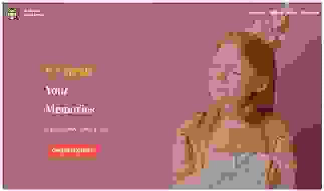 plantilla de Strikingly Striking Event website