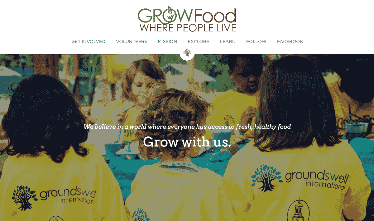 GrowFood voittoa tavoittelematon verkkosivusto