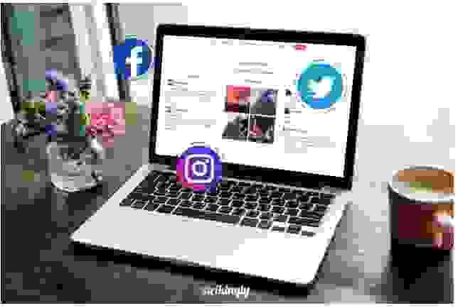 plantilla de Strikingly Social Feeds Section