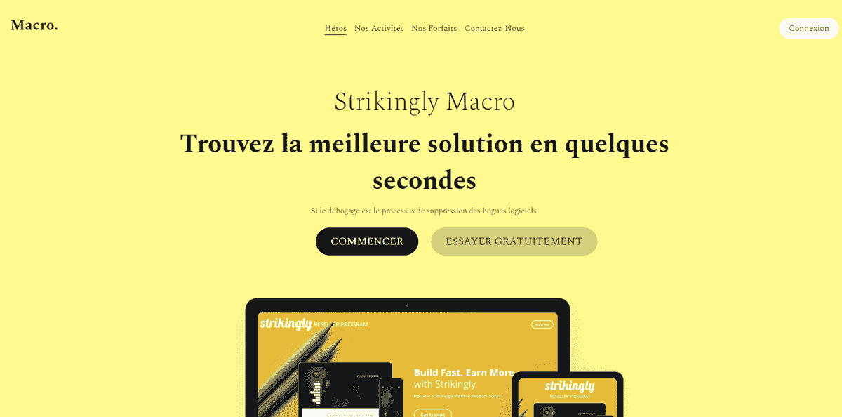 Faites une impression avec des choix de couleur de texte uniques