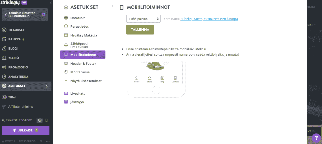 Responsiivinen suunnittelu – lisää vain mobiilitoimintoja