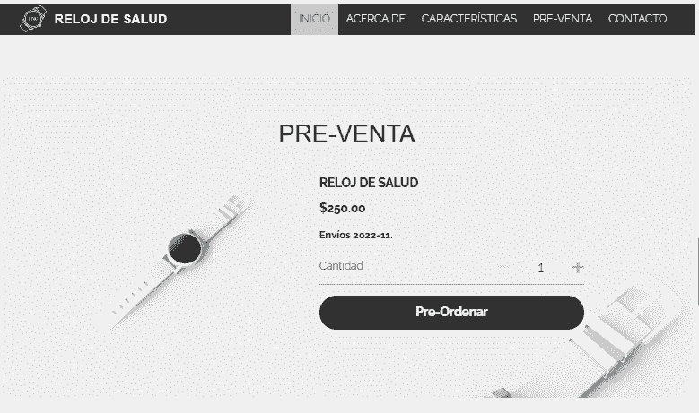 Plantilla de vigilancia de la salud de Strikingly