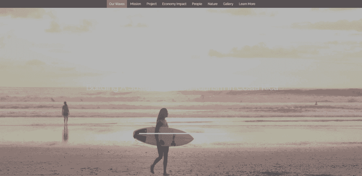 Cara membuat blog kebugaran seperti Our Waves