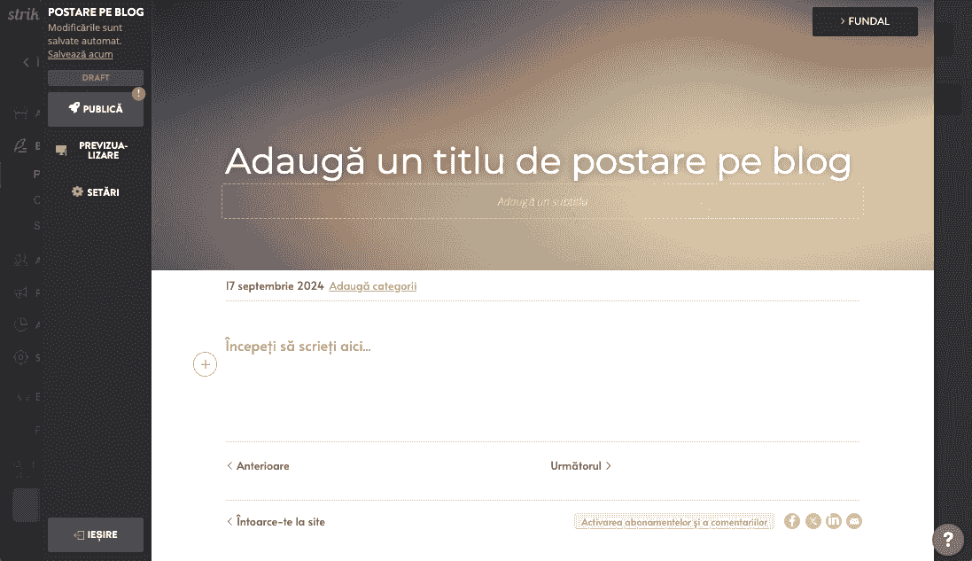 Cele mai bune practici de design web cu instrumentele de creare de conținut Strikingly