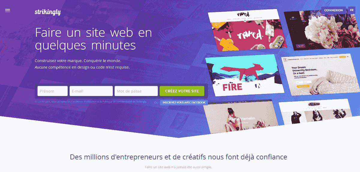 Tirer parti de la fonctionnalité de blog de Strikingly