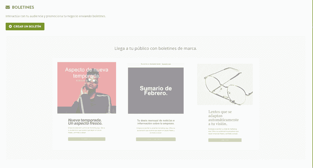 Artículo destacado del boletín informativo Strikingly