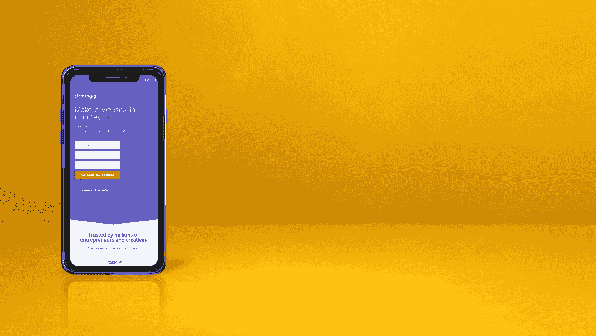 Cách quảng bá doanh nghiệp trên Instagram - Mẹo #5: Sử dụng Strikingly, đối tác hoàn hảo cho thành công trên Instagram
