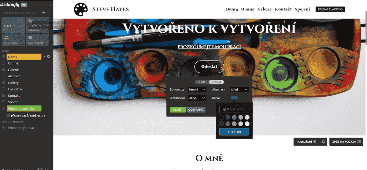 Špičkový design tlačítka pro webové stránky – zvýrazněte negativní prostor