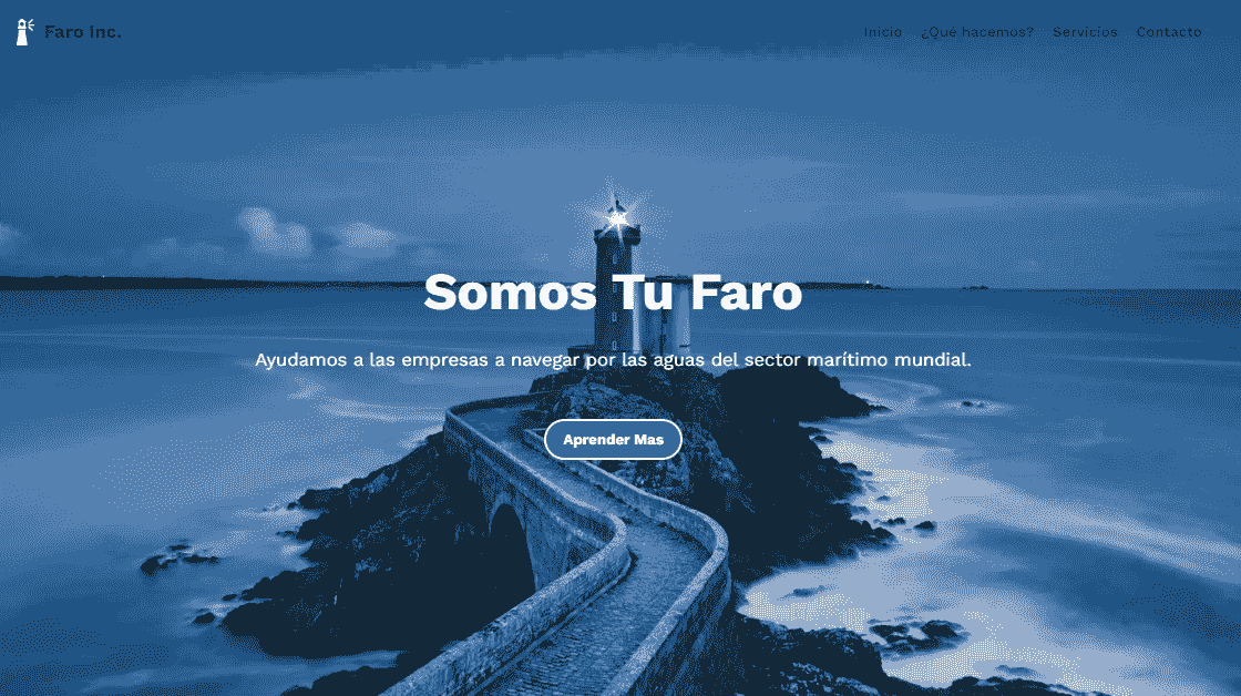 Zine: Plantilla de servicio profesional de Strikingly