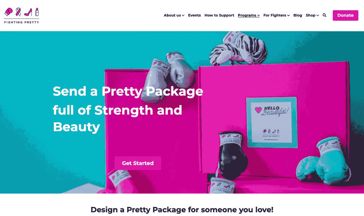 Nombre comercial creativo: Fighting Pretty