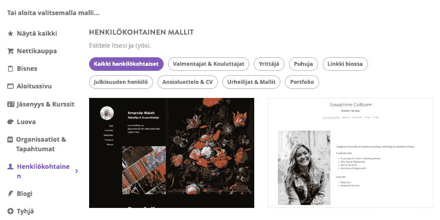 Kasvata liiketoimintaasi – Luo silmiinpistävä verkkosivusto Strikingly-malleilla