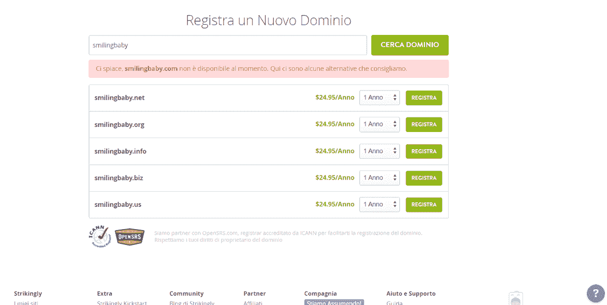 Il costo per realizzare un sito web può essere ridotto al momento della registrazione del dominio