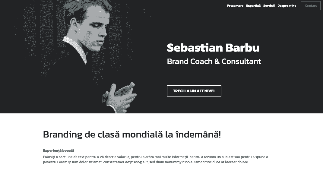 Șablon Eric Lambert pentru marketing cu influențe