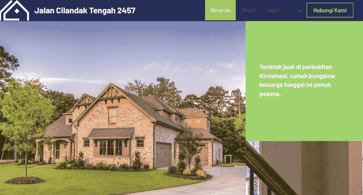 Mencolok - Template Properti Kingston Road