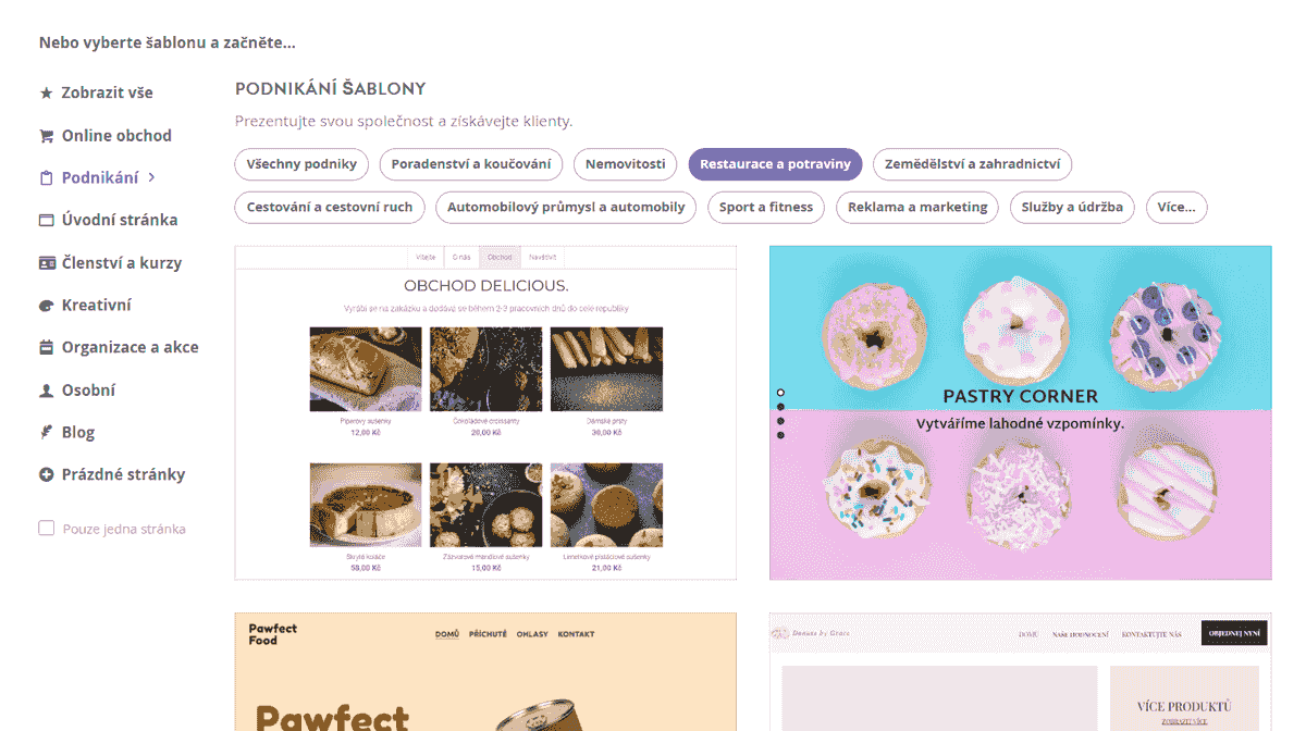 Podpořte spuštění své restaurace – Vybudujte si online přítomnost pomocí šablon Strikingly