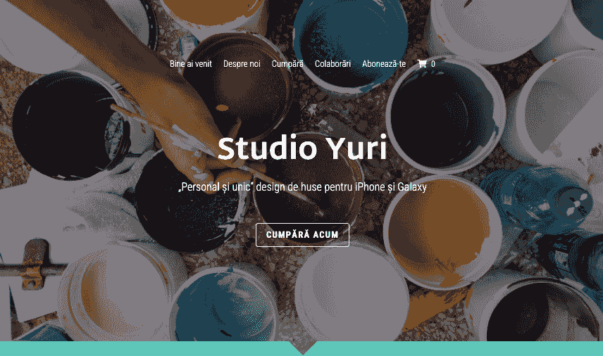 Șablon de magazin online Yuri Studio