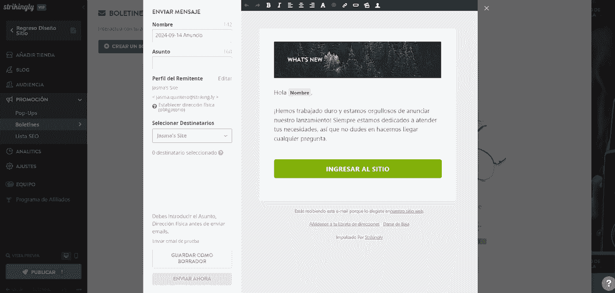 Creando Una Presencia Online Unificada Con Strikingly Y Herramientas De Marketing Por Email