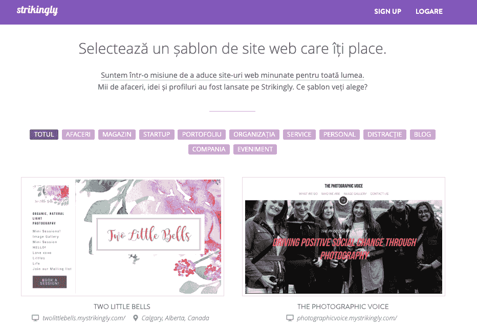 Audit site-ul - faceți o primă impresie bună cu șabloanele de site