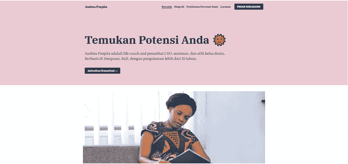 Mencolok - Template Pribadi Andrea