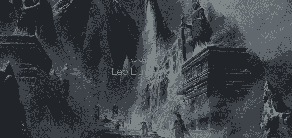 Web Design Portfolio Idee van een Strikingly gebruiker - Leo Liu Design