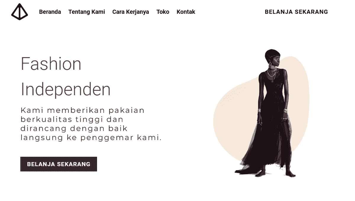 Template Glow untuk Pakaian Grosir