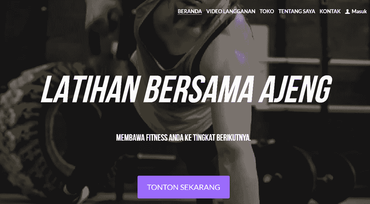 Mencolok - Berlatih dengan Cathy Template