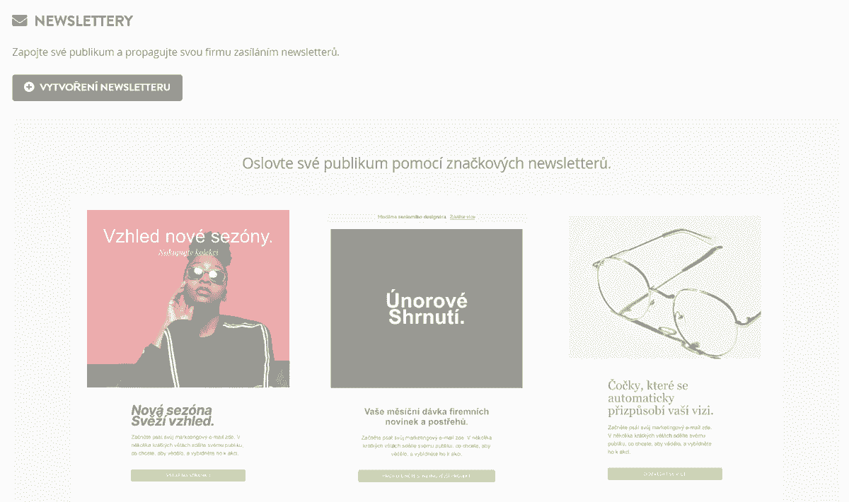 Utilize o recurso de boletim informativo Strikingly para promover seu site de blog