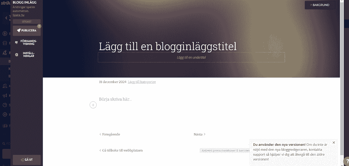 Utnyttja Strikingly för att skapa de bästa detaljhandelsbloggarna