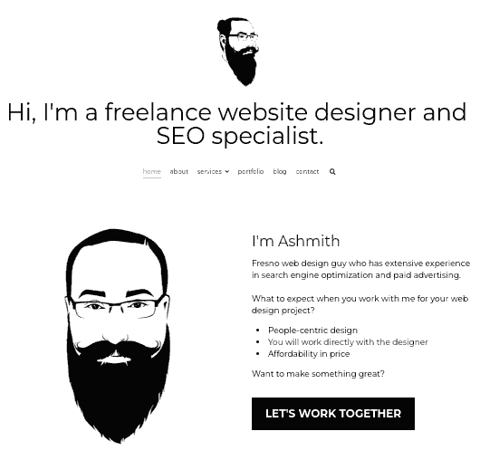 Inspirați-vă site-ul independent de la utilizatorul Strikingly - Ashmith